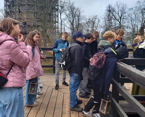 7. klase Cēsu radošajā un vēsturiskajā piedzīvojumā