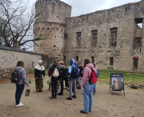 7. klase Cēsu radošajā un vēsturiskajā piedzīvojumā