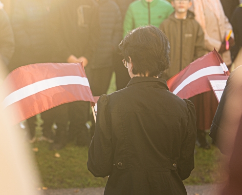 Latvijas dzimšanas dienai veltīts svinīgais pasākums Vecpiebalgas VSK