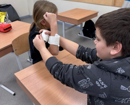 “Pirmās palīdzības piedzīvojums”