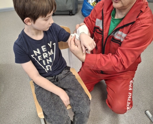 “Pirmās palīdzības piedzīvojums”