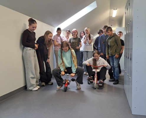 STEM nodarbību "Materiāli, dizains, drošība - velosipēda evolūcija"